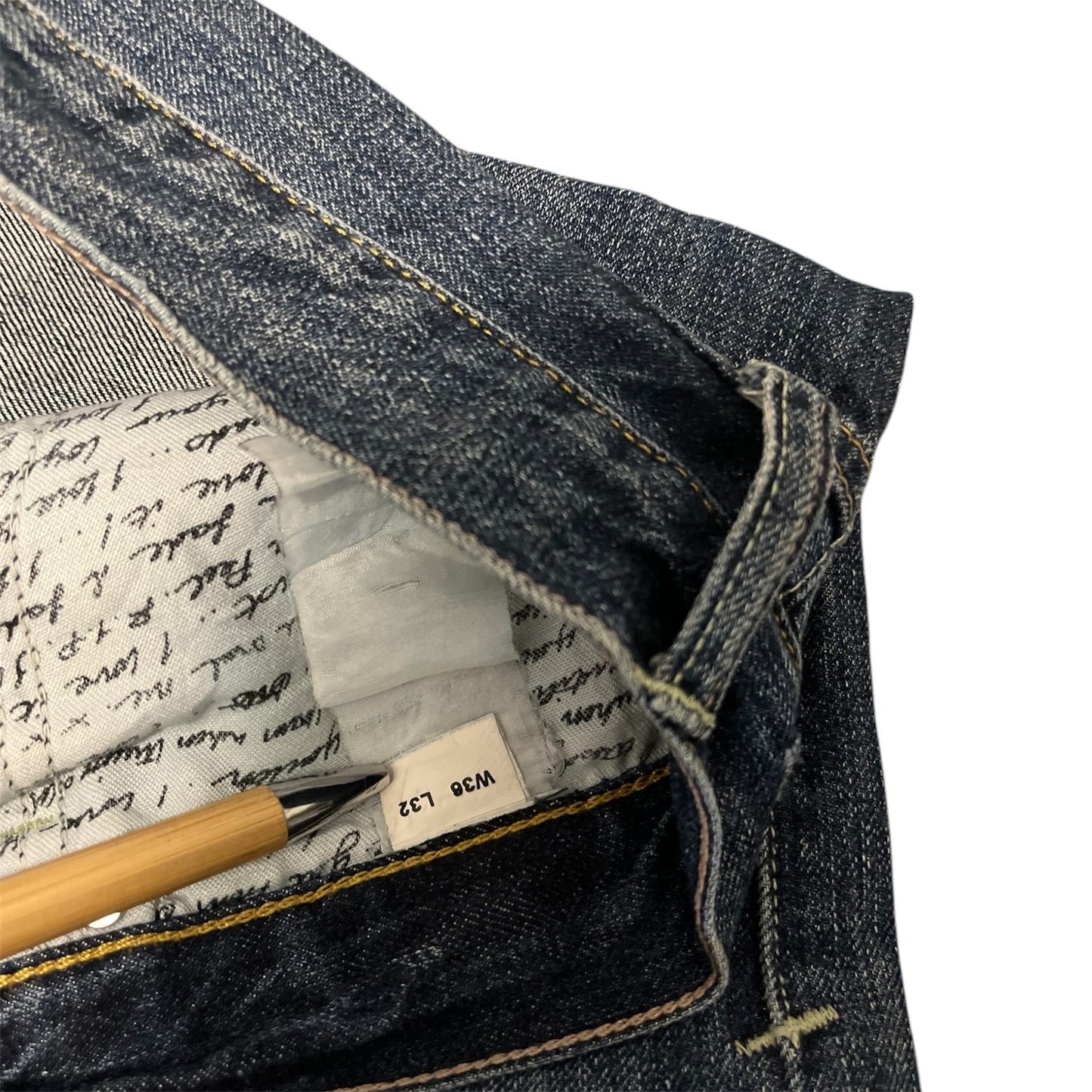 Evisu x Puma Collaboration Ghost Shadow Seagull Straight Fit (W36/L30)