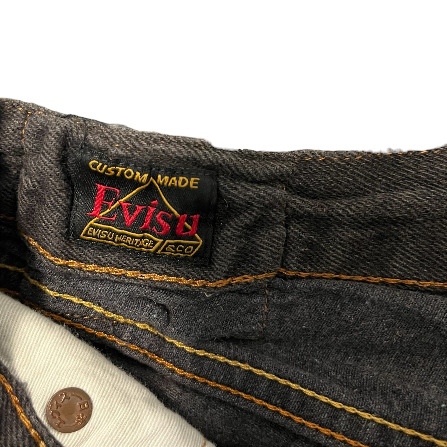 Evisu No.3 Skull Pocket Straight Jeans (W32/L30)