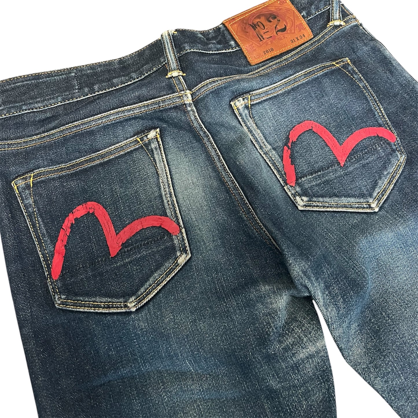 Evisu Red Seagull Straight Jeans (W32/L30)