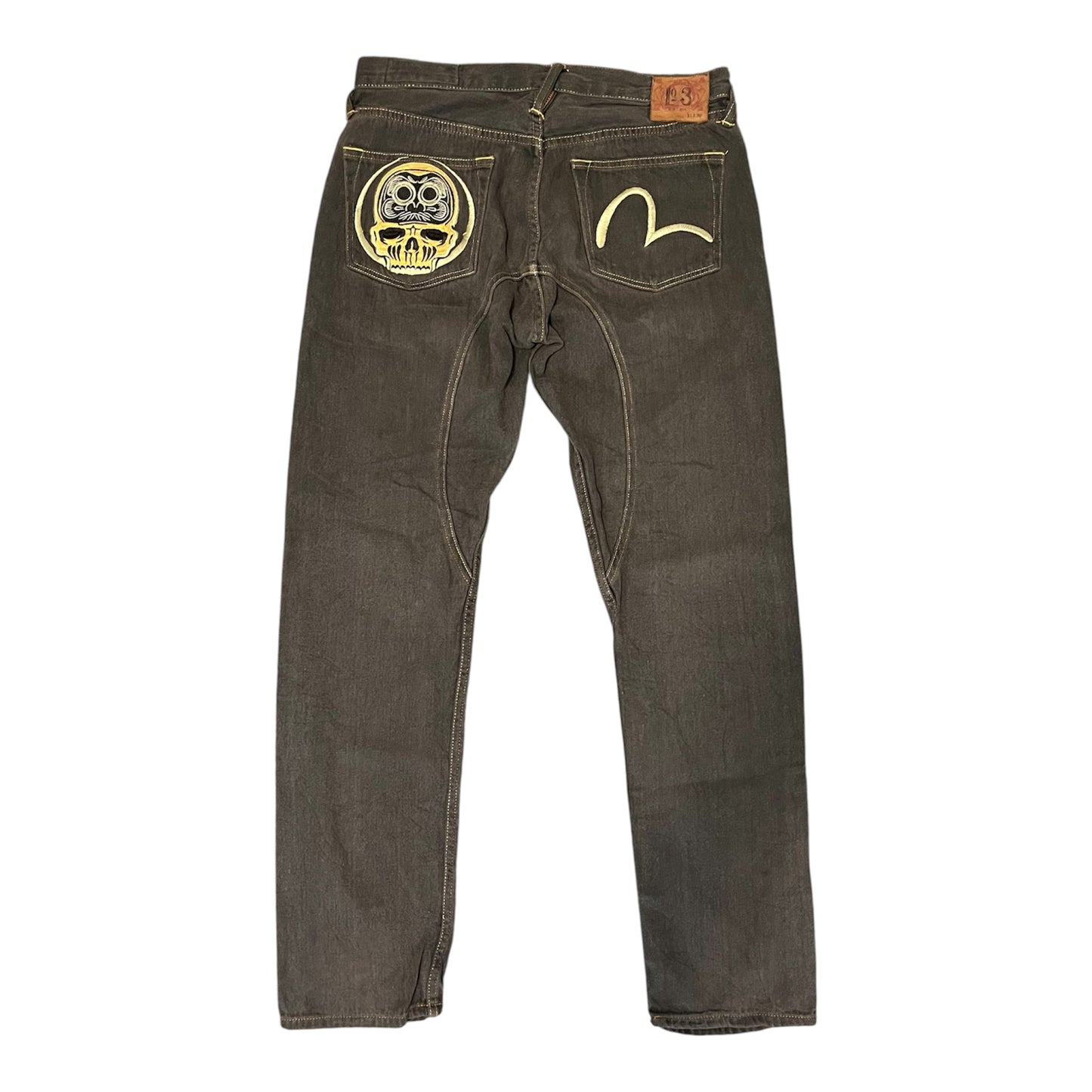Evisu No.3 Skull Pocket Straight Jeans (W32/L30)