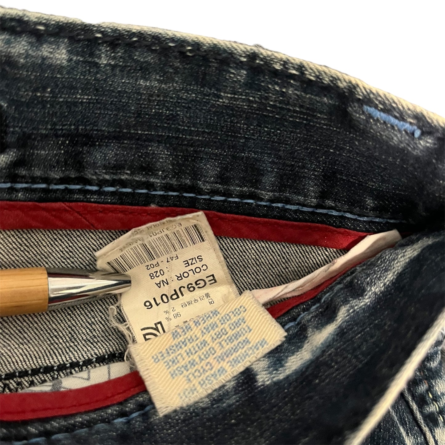 Evisu Genes Vintage Wash Straight Jeans (W30/L32)