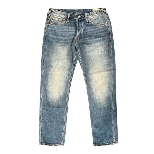 Evisu Jeans Daicock Denim Straight Jeans (W34/L30)