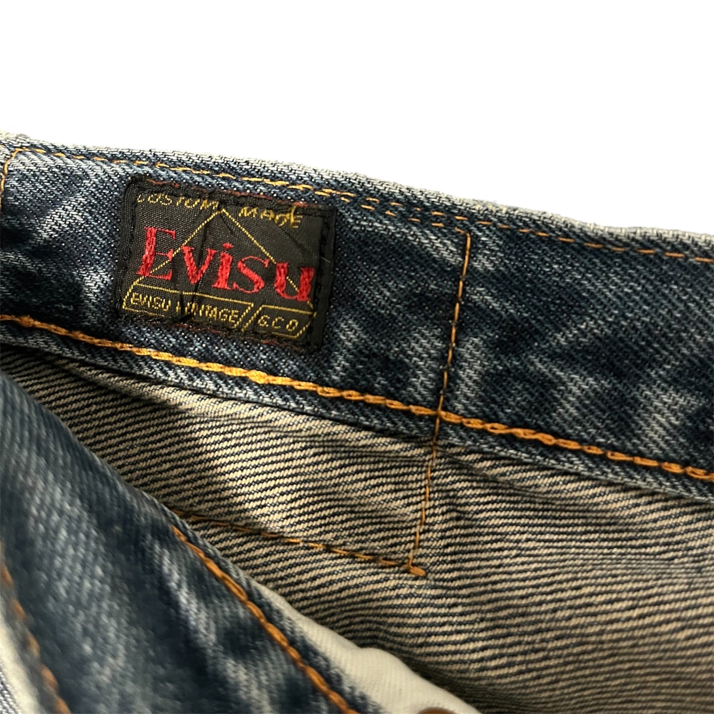 Evisu Straight Jeans Yellow Seagull (W31/L30)