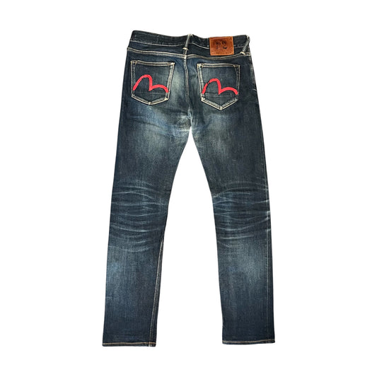 Evisu Red Seagull Straight Jeans (W32/L30)