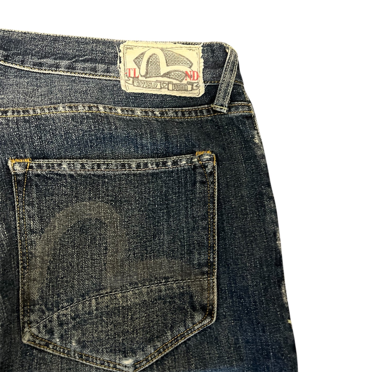 Evisu x Puma Collaboration Ghost Shadow Seagull Straight Fit (W36/L30)