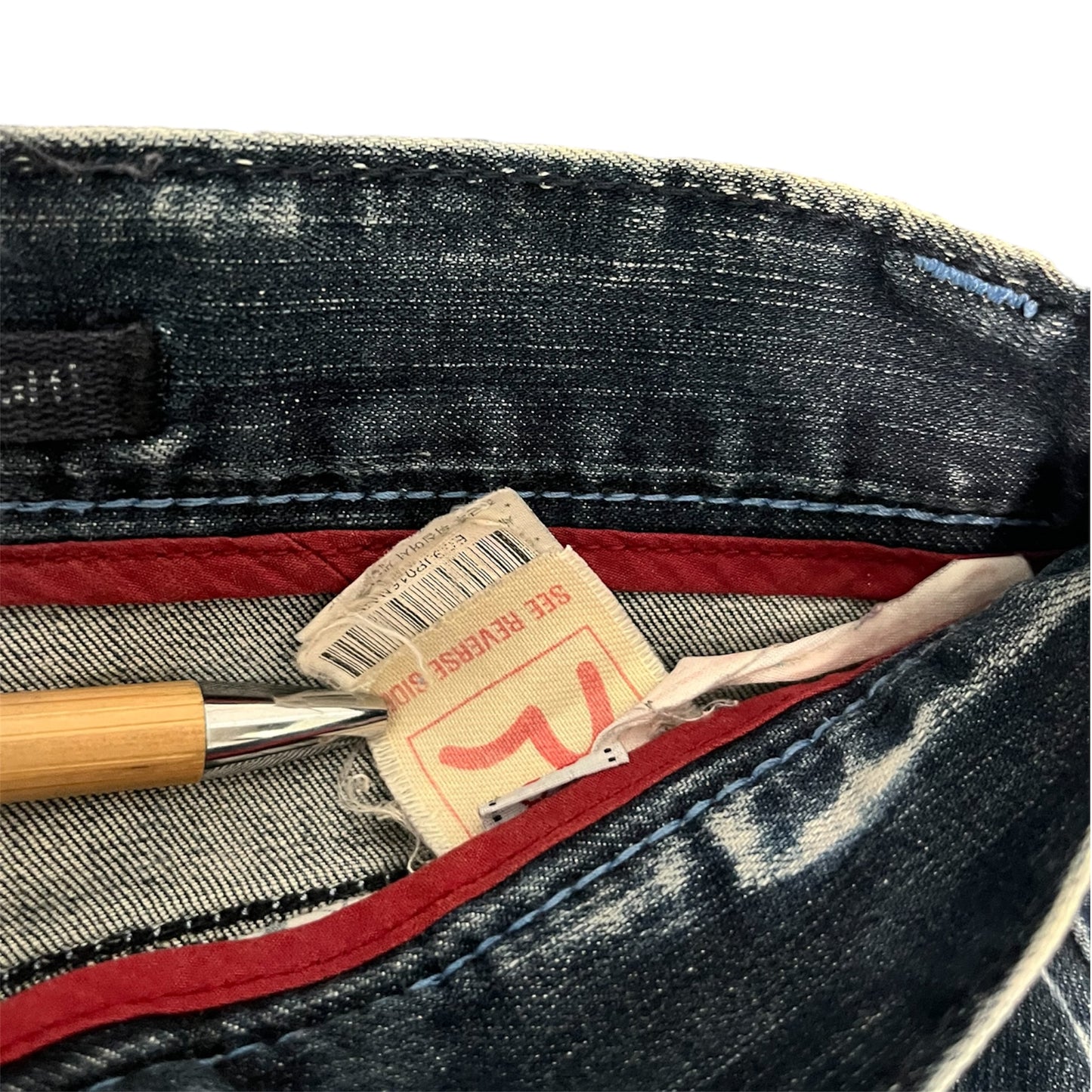 Evisu Genes Vintage Wash Straight Jeans (W30/L32)