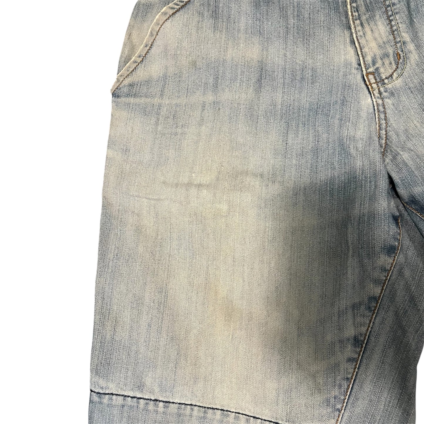 Evisu Jorts Denim Buckle Back Baggy Fit (W32)