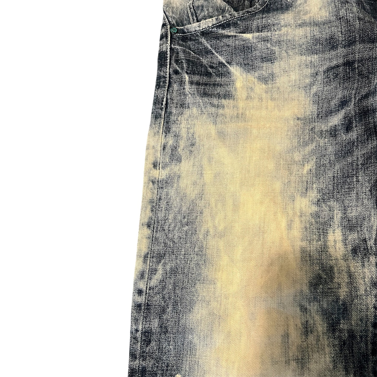 Evisu Genes Heavy Acid Bleach Wash Baggy Fit (W36/L28)