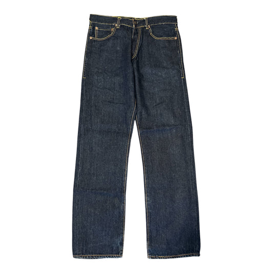 Evisu Giant White Brush Daicock Raw Straight Fit (W33/L30)