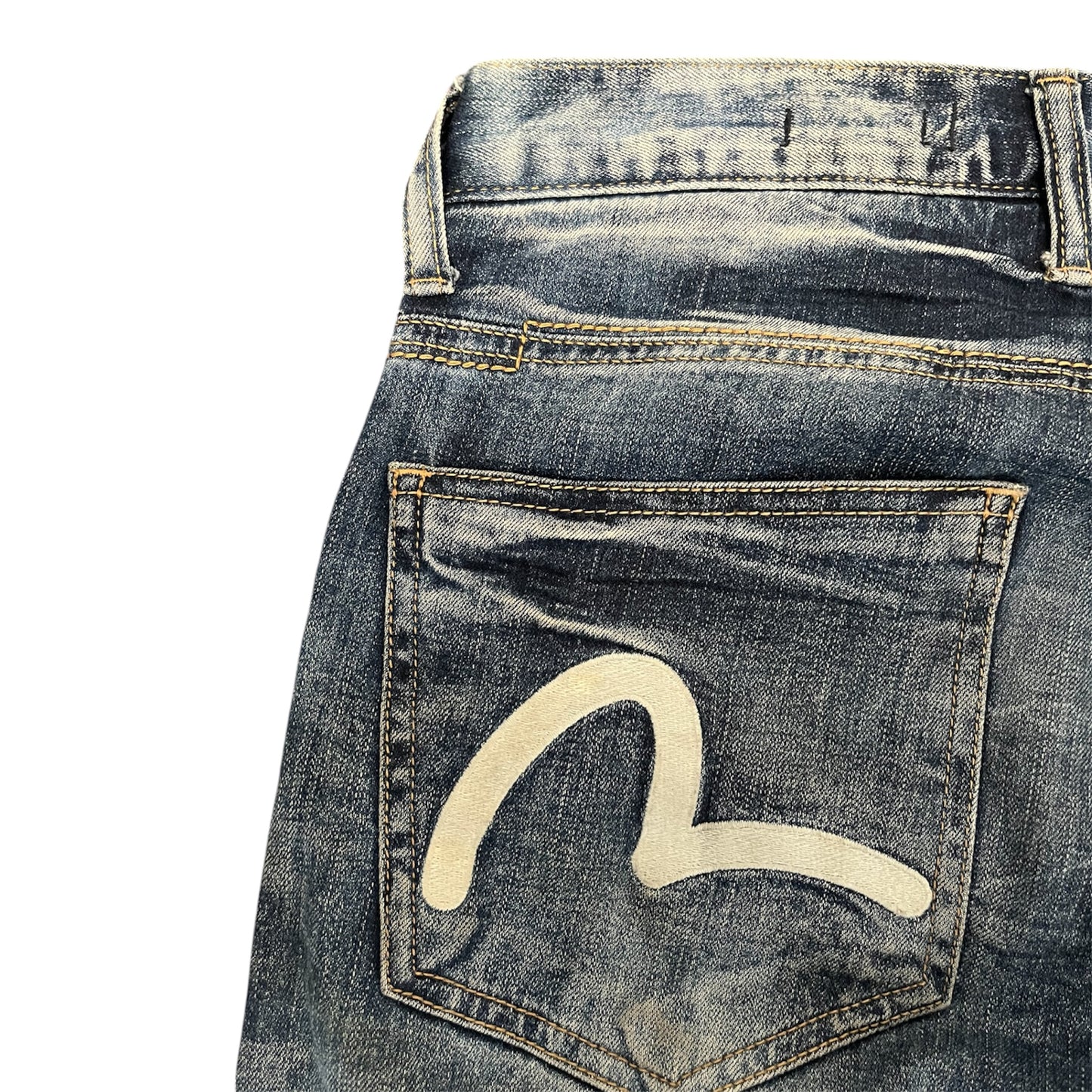 Evisu Genes Slim Straight Jeans Dark Wash (W31/L32)