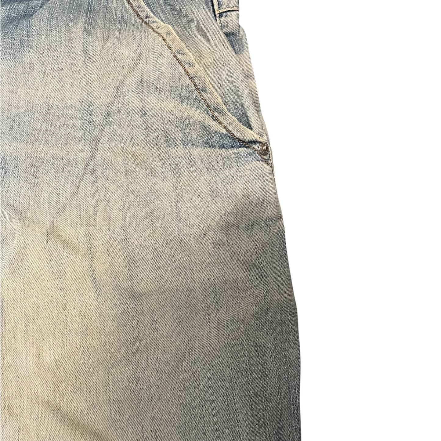 Evisu Jorts Denim Buckle Back Baggy Fit (W32)